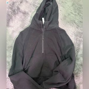 Cropped lulu scuba hoodie